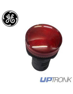 Lampara LED Monobloque 24VCA/CC Roja