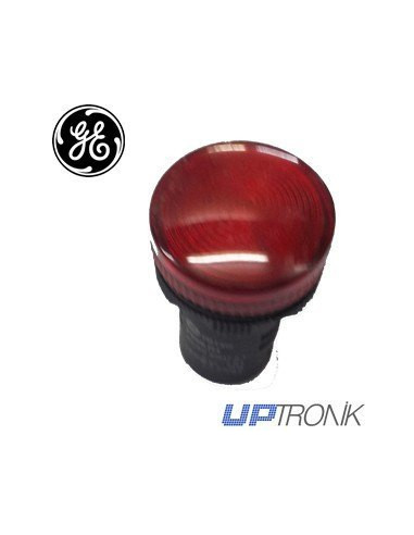 Monoblock LED Lamp Red 230VAC