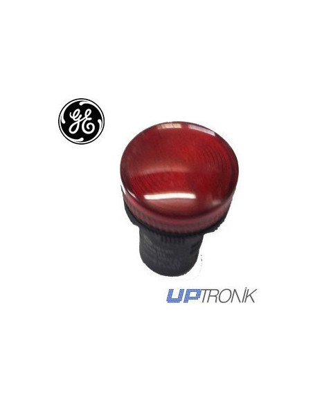 Monoblock LED Lamp Red 230VAC