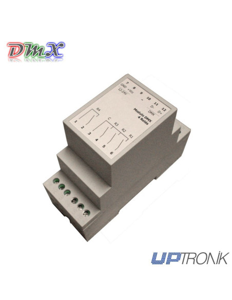 Controlador DMX 4 salidas