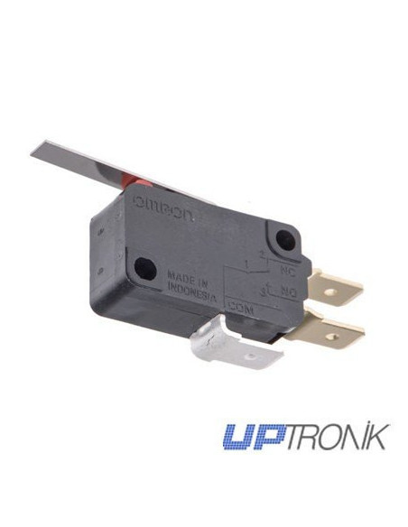 SPDT-NO/NC Roller Lever Microswitch, 16A, 250V, V-162-1C5