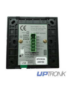 Controlador DMX512 Stand Alone con frente de vidrio, STICK-GU2 2