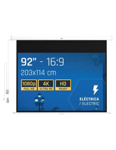 iggual Pantalla eléctrica 16:9 92" 203x114 cm