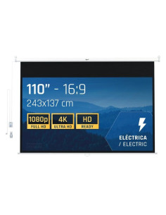 iggual Pantalla eléctrica 16:9 110" 243x137 cm