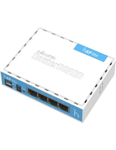MikroTik RB941-2nD hAP Lite 4x10/100 2.4GHz L4