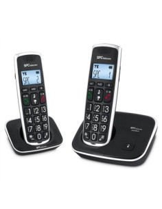 SPC 7609N Telefono DECT COMFORT KAISER DUO Negro