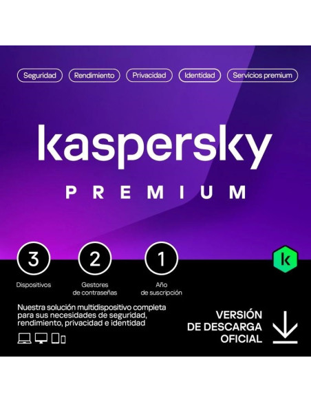 Kaspersky Premium 3L/1A ESD